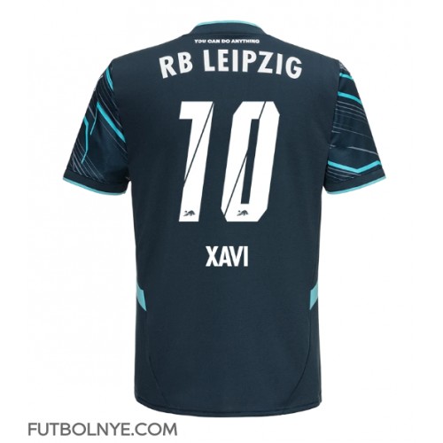 Camiseta RB Leipzig Xavi Simons #10 Tercera Equipación 2024-25 manga corta